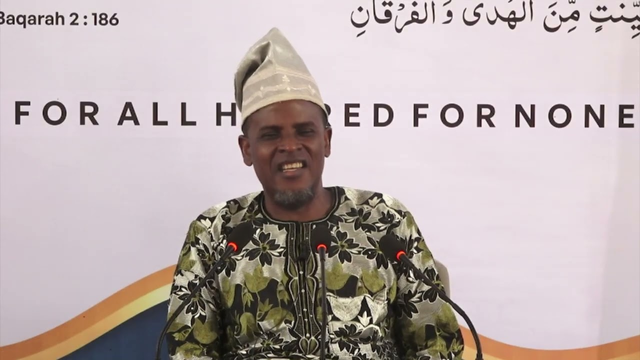 Ramadan 2026| Episode 2| Tafseer Suratul Ahzab Ch. 33 Contd.| Barr. Rabiu Uthman