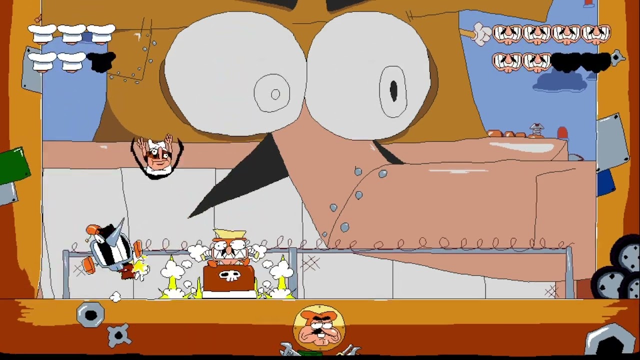 Pizza Tower: Chef's Kiss - Mr. Orange Boss Fight