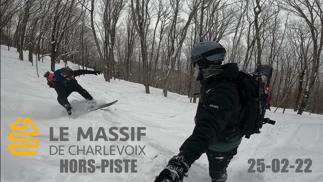 Le Massif de Charlevoix backcountry