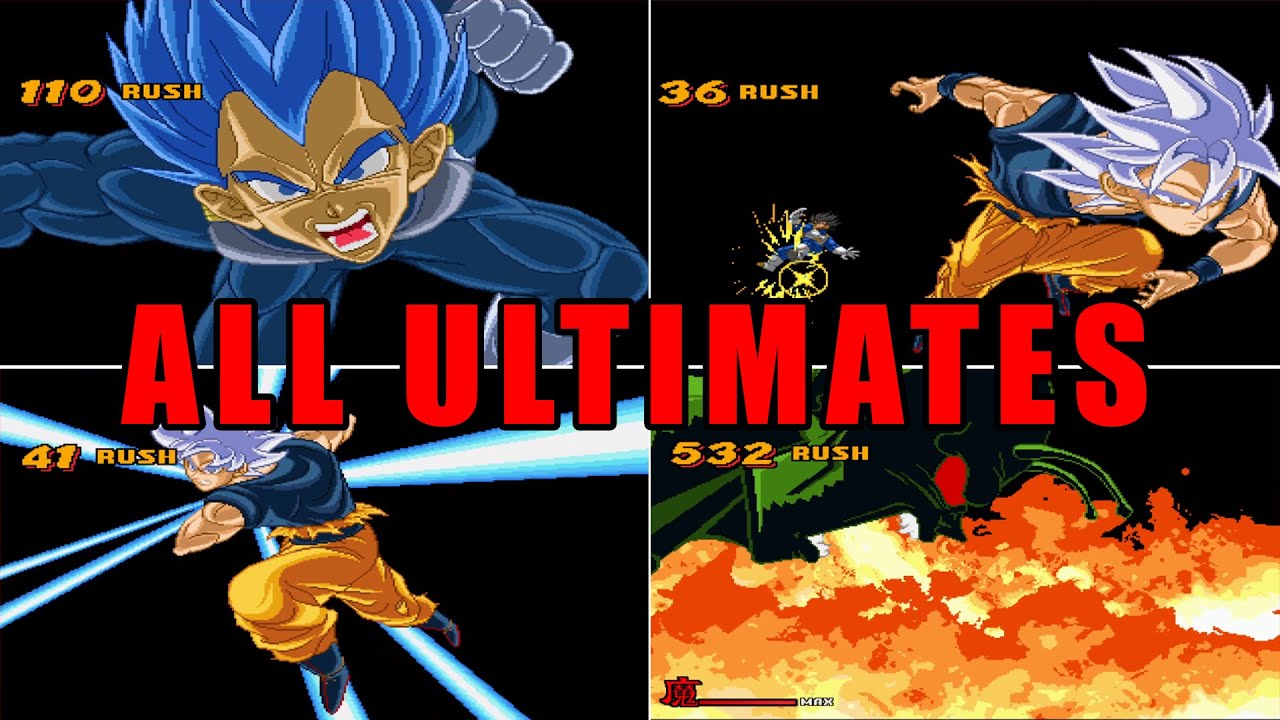 ALL Level 3 Ultimate Attacks | Hyper Dragon Ball Z