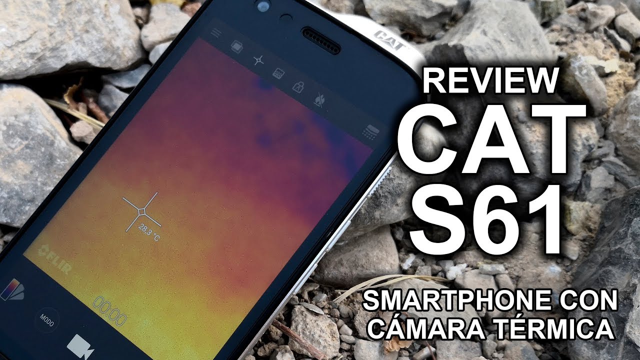 Cat S61 - Smartphone con cámara térmica y metro láser