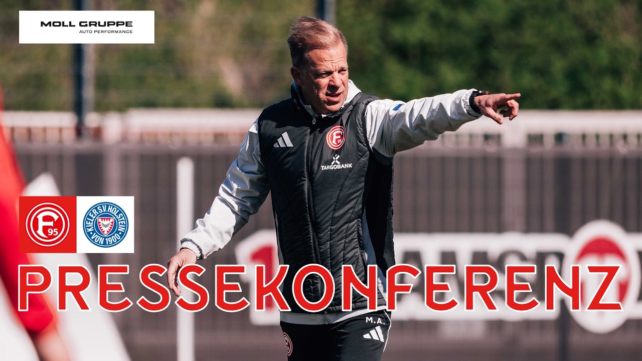 PRESSEKONFERENZ | Fortuna D&uuml;sseldorf gegen Holstein Kiel | 2025/26 | Anfang vor #F95KSV