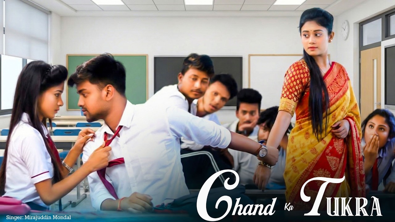 Cute School Love | Chand Ka Tukra | Teenage School Love❤️Perfect for Romantic Song Lovers❤️Love Song