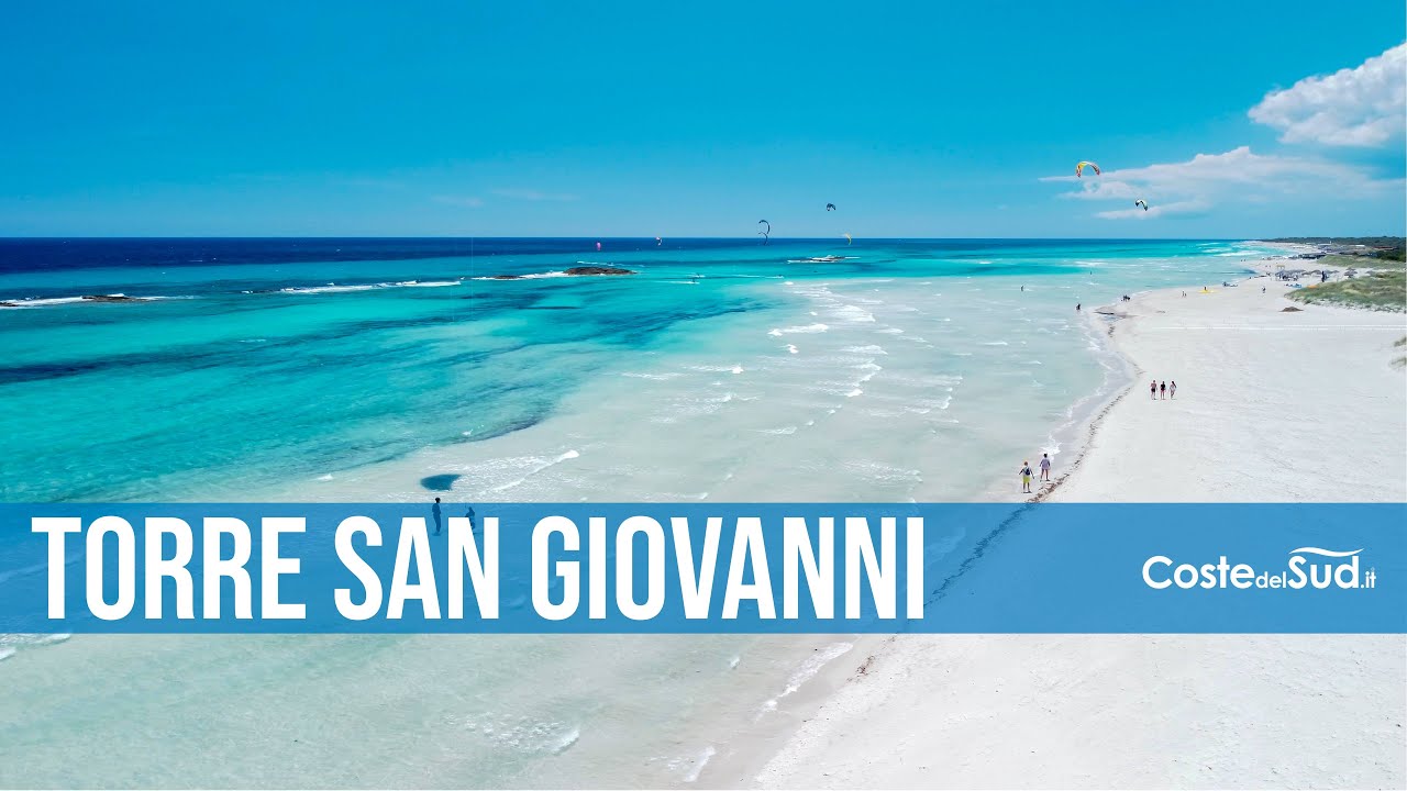 📍TORRE SAN GIOVANNI la spiaggia della Costa del Salento - COSTE DEL SUD it