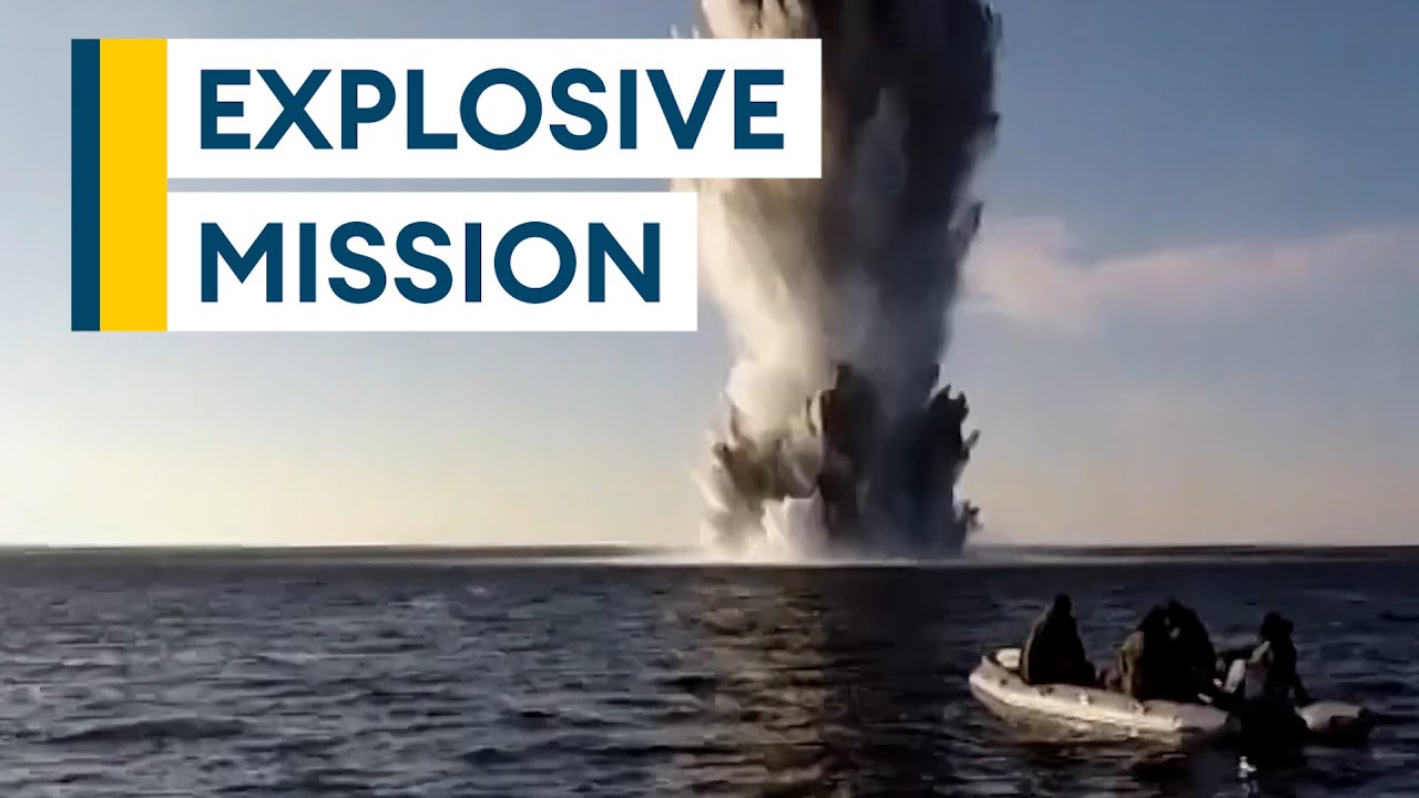 Black Sea mine war: How Nato is helping Ukraine train for the next battle