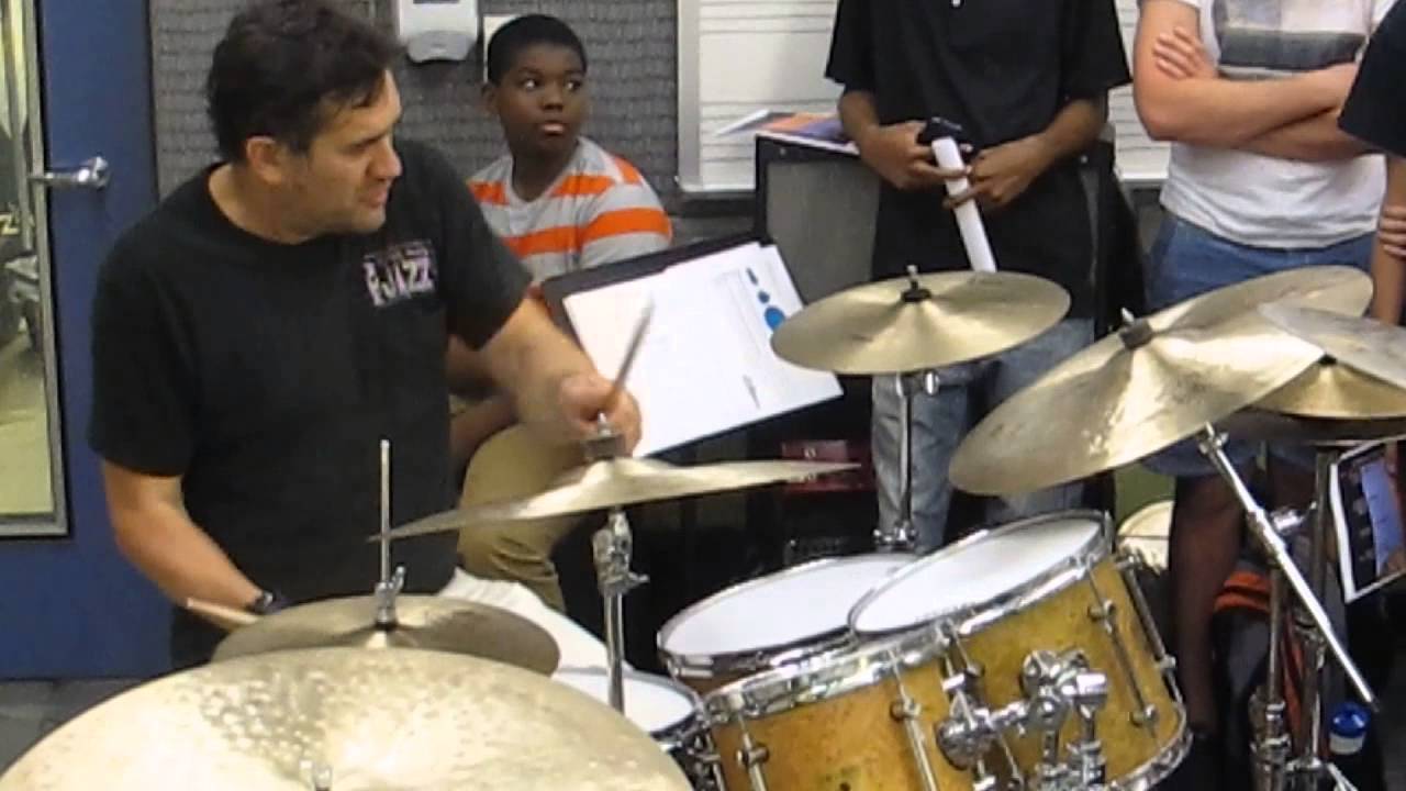 Zildjian Cymbals Demonstration by Sergio Bellotti at Berklee College