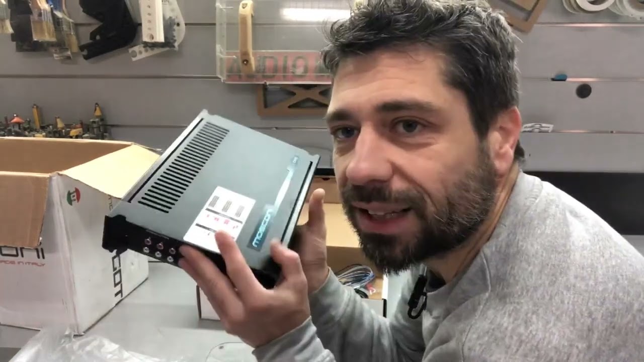 Unboxing amplificador #mosconi One6|10DSP @GLADENMOSCONI