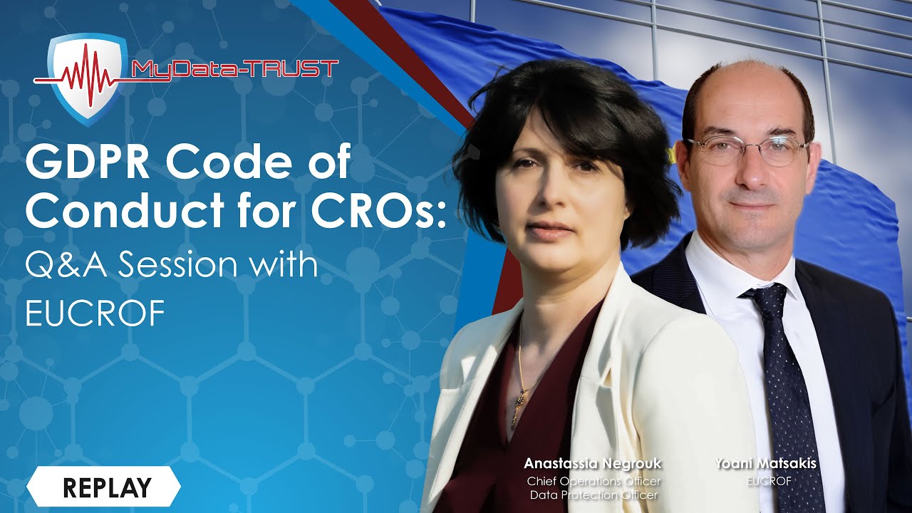 GDPR Code of Conduct for CRO's | LinkedIn Replay