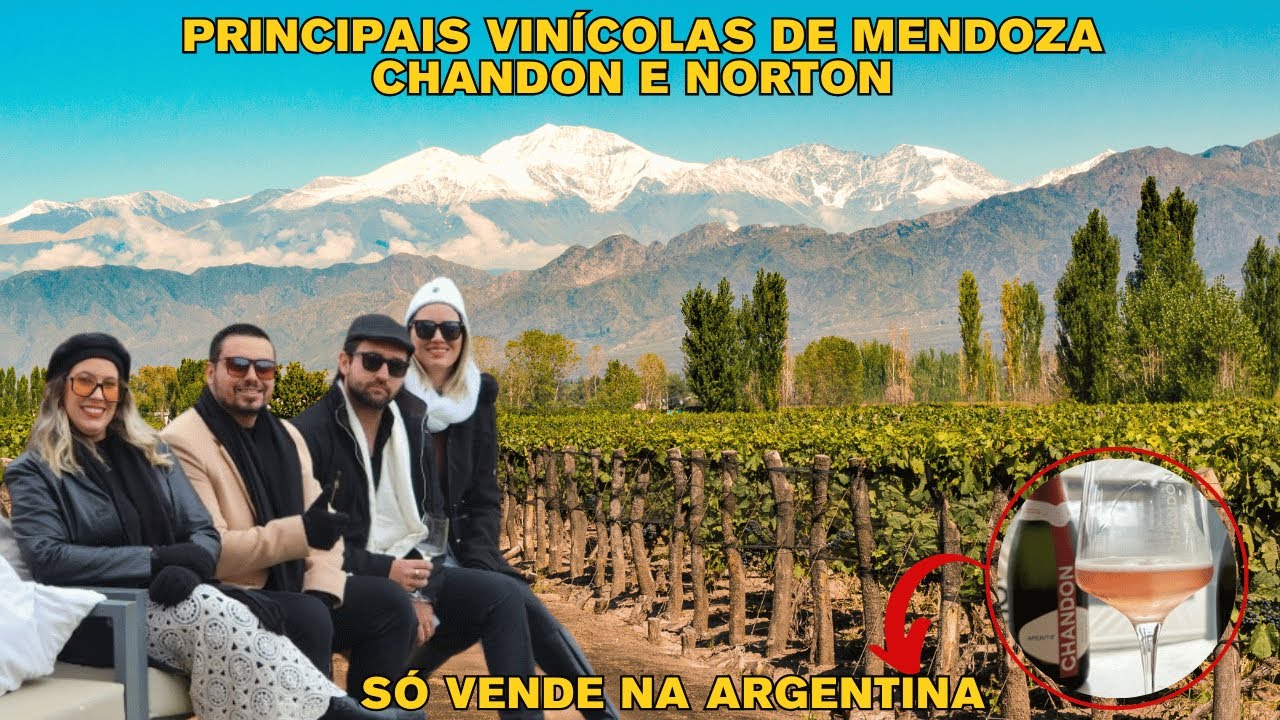 VINÍCOLAS CHANDON E NORTON + EXPERIÊNCIA GASTRONÔMICA EM MENDOZA 🍷🍇