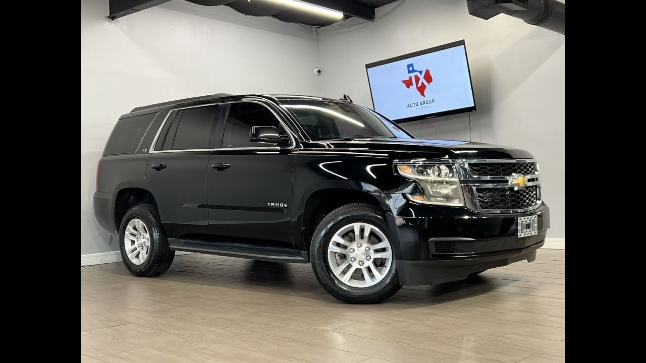 2016 Chevrolet Tahoe Loaded LS 5.3L V8 RWD Automatic Leather Super Nice 4x2 - For Sale