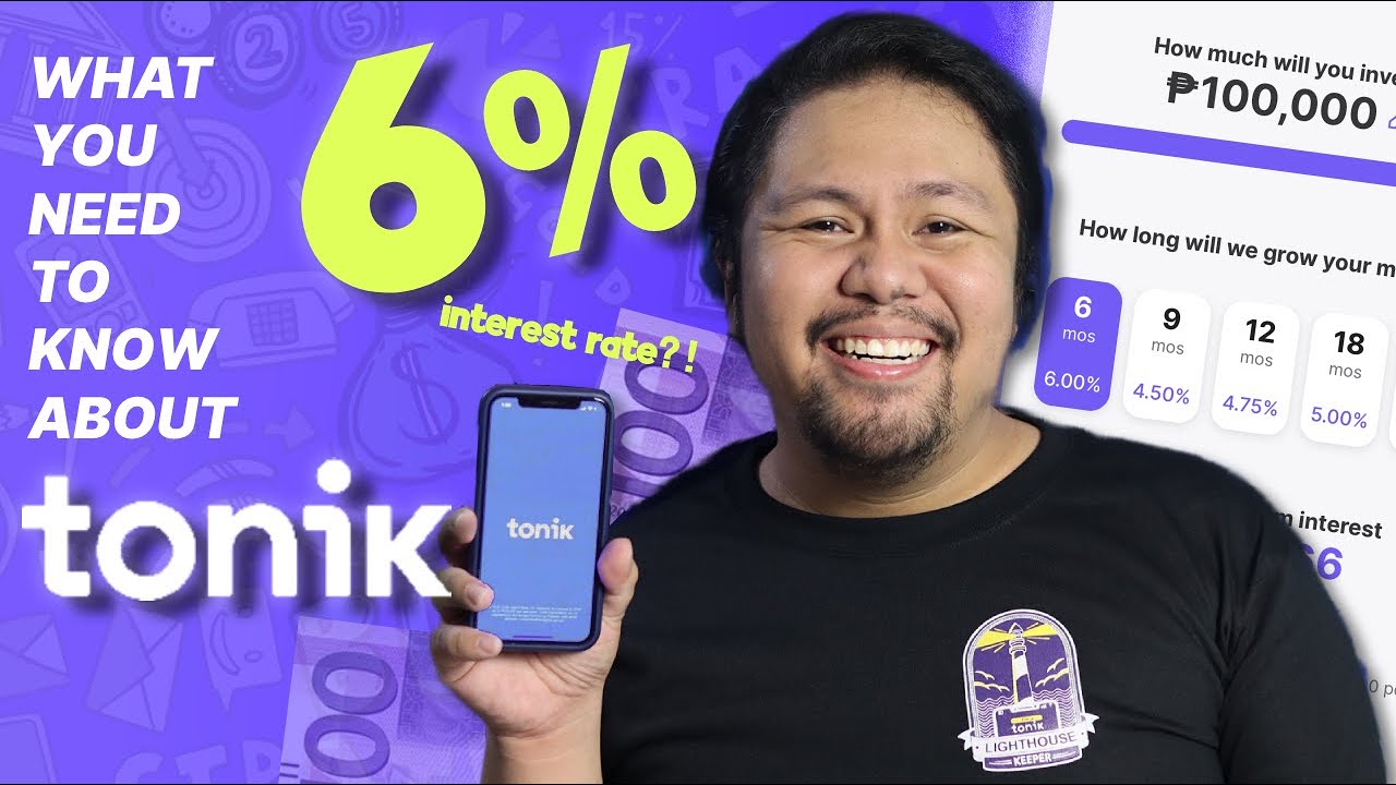 TONIK - The First NEO bank in the Philippines (6% INTEREST RATE????)