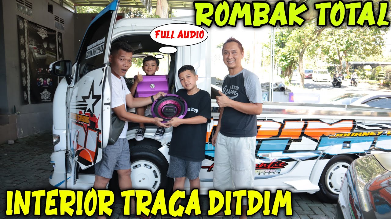 MODIFIKASI INTERIOR TRAGA DITDIM FULL AUDIO!! MENUJU KONTES SEMARANG