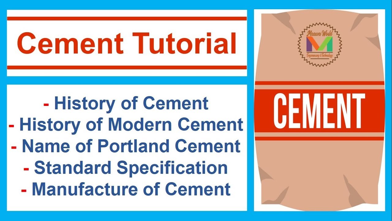 History of Cement & History of Modern Cement Urdu/Hindi ||MaawaWorld||