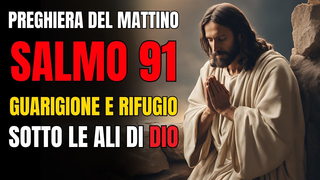 PREGHIERA DEL MATTINO | SALMO 91 – GUARIGIONE E RIFUGIO SOTTO LE ALI DI DIO!