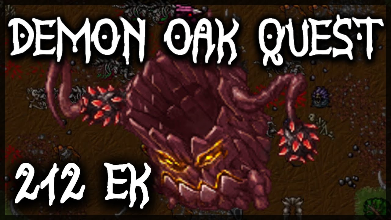 212 EK | Demon Oak Quest | Tibia [PL]