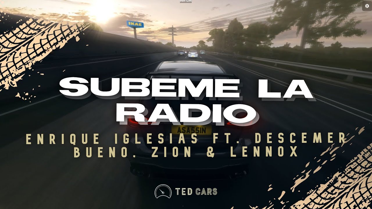 Enrique Iglesias - SUBEME LA RADIO ft. Descemer Bueno, Zion & Lennox (Letra)