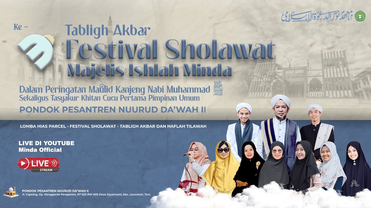 Tabligh Akbar & Festival  Sholawat  Majelis Islah Minda
