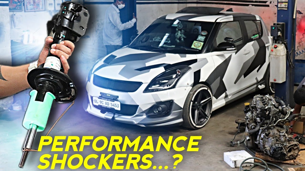 New Shocker Suspension Setup for Modified Maruti Swift | 