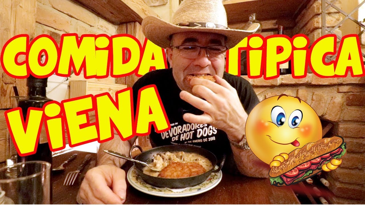 Viena - Comida típica verdadera en un restaurante lejos del centro