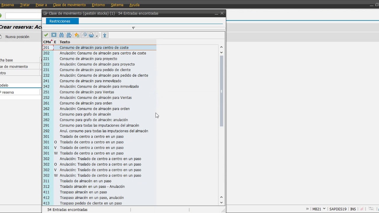 CREAR RESERVA EN SAP ( APRENDE DE MANERA PRACTICA Y FÁCIL ) - JUAN FERMIN