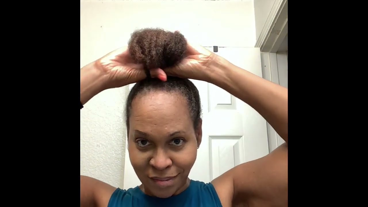Low Key Styling Options Featuring Ponytail and Tendrils | Scrunching it up!