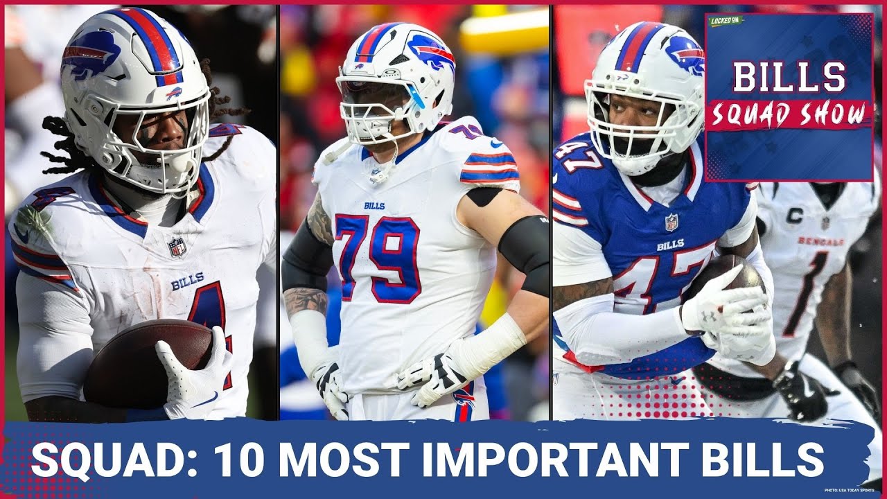 BILLS SQUAD SHOW: Debating the 10 MOST IMPORTANT Bills; AJ Brown trade reax
