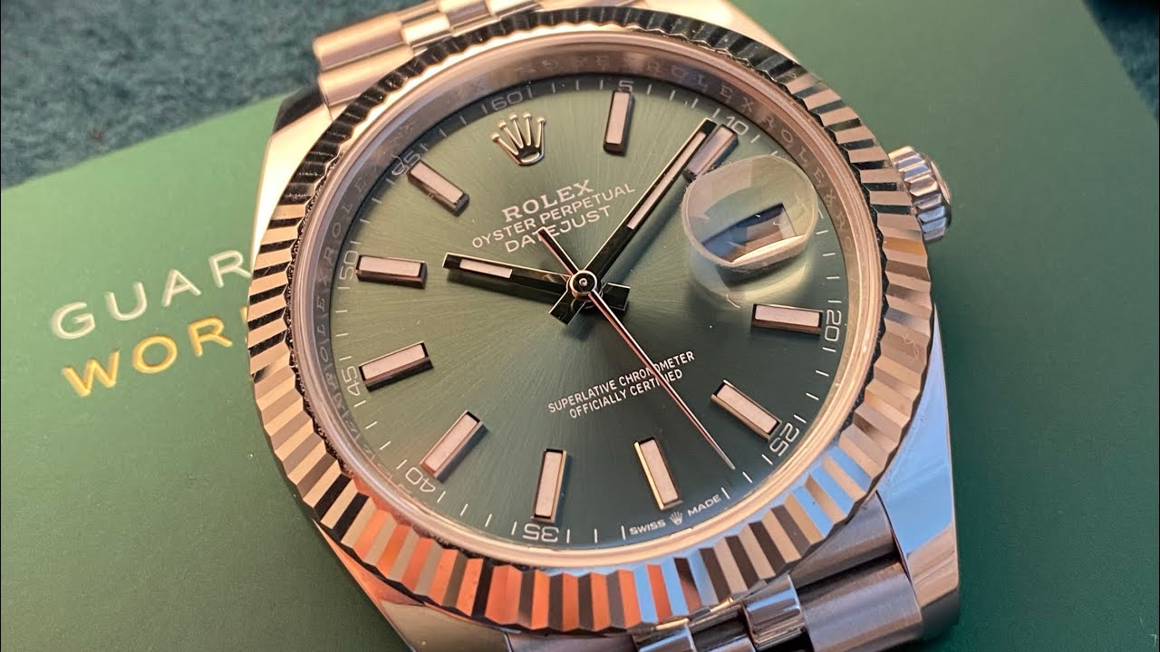 UNBOXING: THE MOST sought-after Rolex Datejust Ref 126334 on the market! Mint green dial🤩🤌🏼