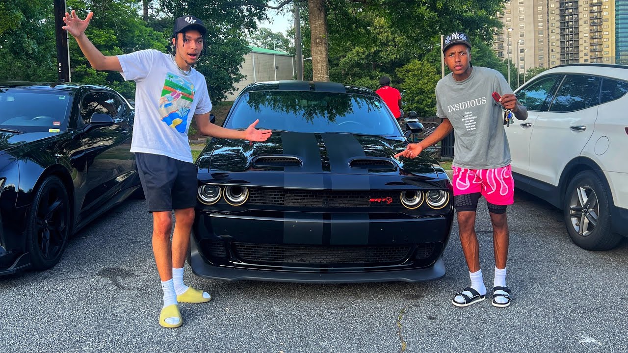 VEE SURPRISED ME WITH HIS BRAND NEW HELLCAT CHALLENGER!