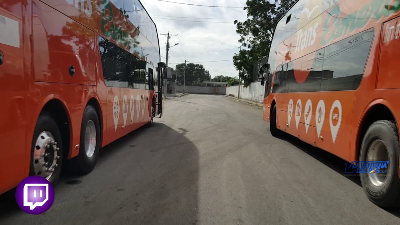 PRESENTACI&Oacute;N UNIDADES DOBLE PISO ZHONG TONG NAVIGATOR DD EN LA CIUDAD DE ESMERALDAS