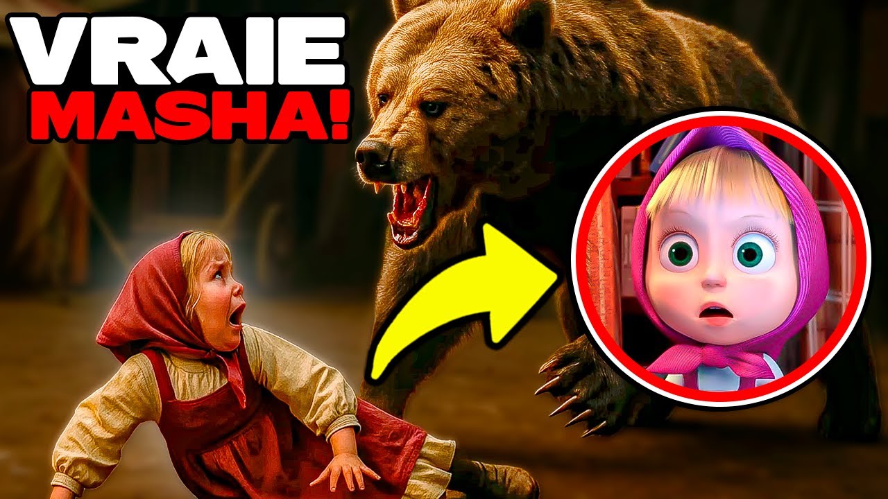 La VRAIE et TRAGIQUE Histoire Derrière MASHA et l’OURS !