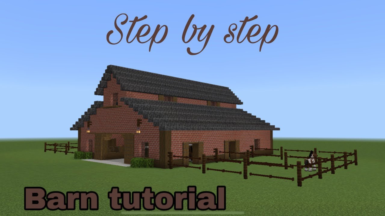 Как ЛЕГКО построить конюшню в Minecraft | Mc Equestrian | DibbleCraft |