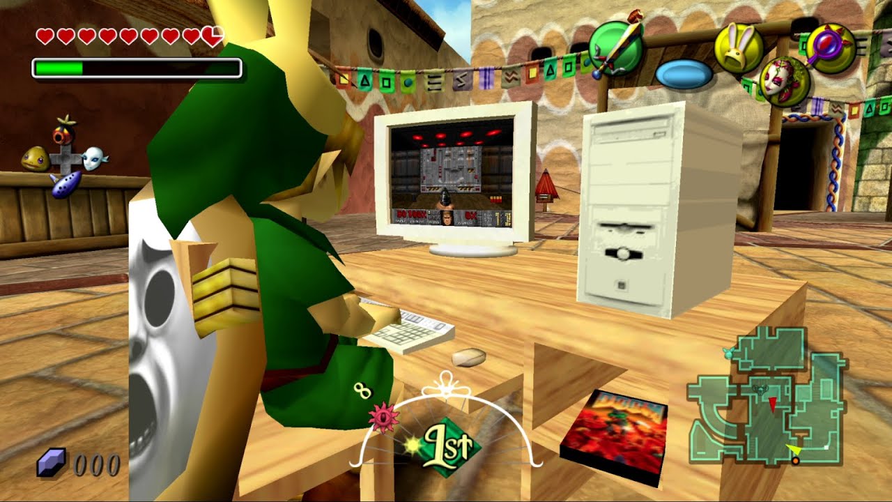 Doom | Zelda64: Recompiled
