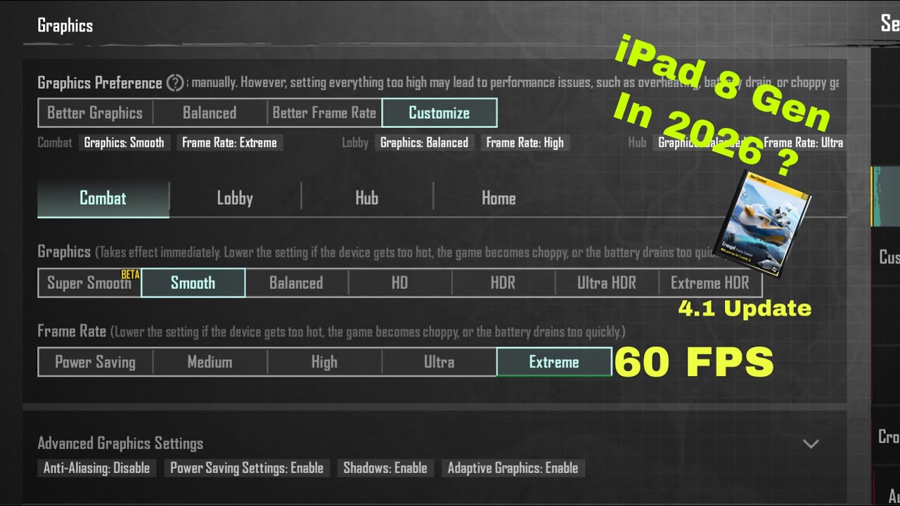 Apple Ipad 8 Gen in 2026 for Gaming ? Full GUIDE (BGMI) & (PUBG)