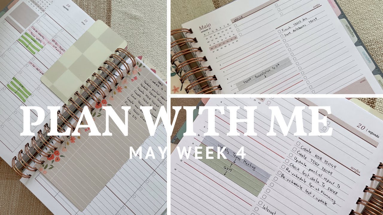 May 20-26 l Functional Plan with Me l Work Planner