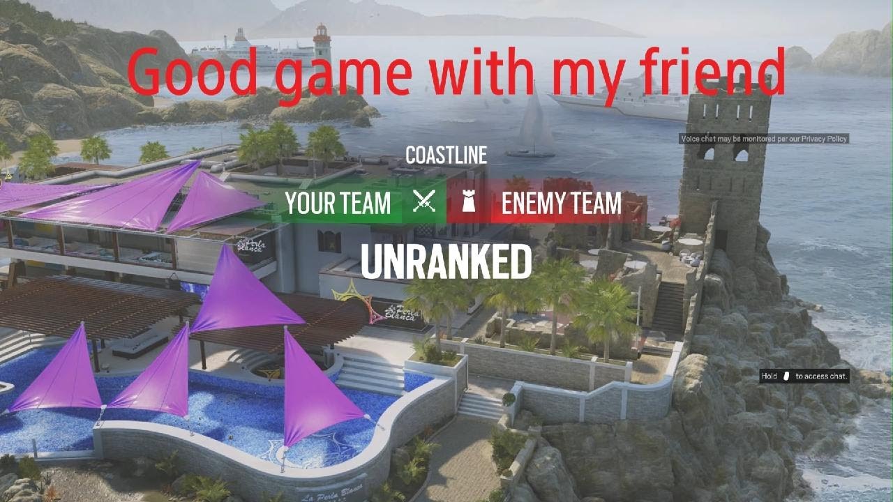 Having fun with my friend on Siege