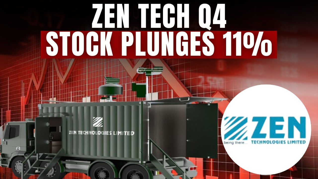 Почему акции Zen Tech сегодня упали на 11% | Объяснение снижения прибыли на 69% | Анализ результа...