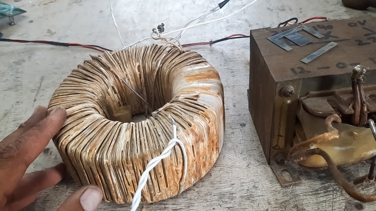 toroidal transformer  v/s E I  transformer inside