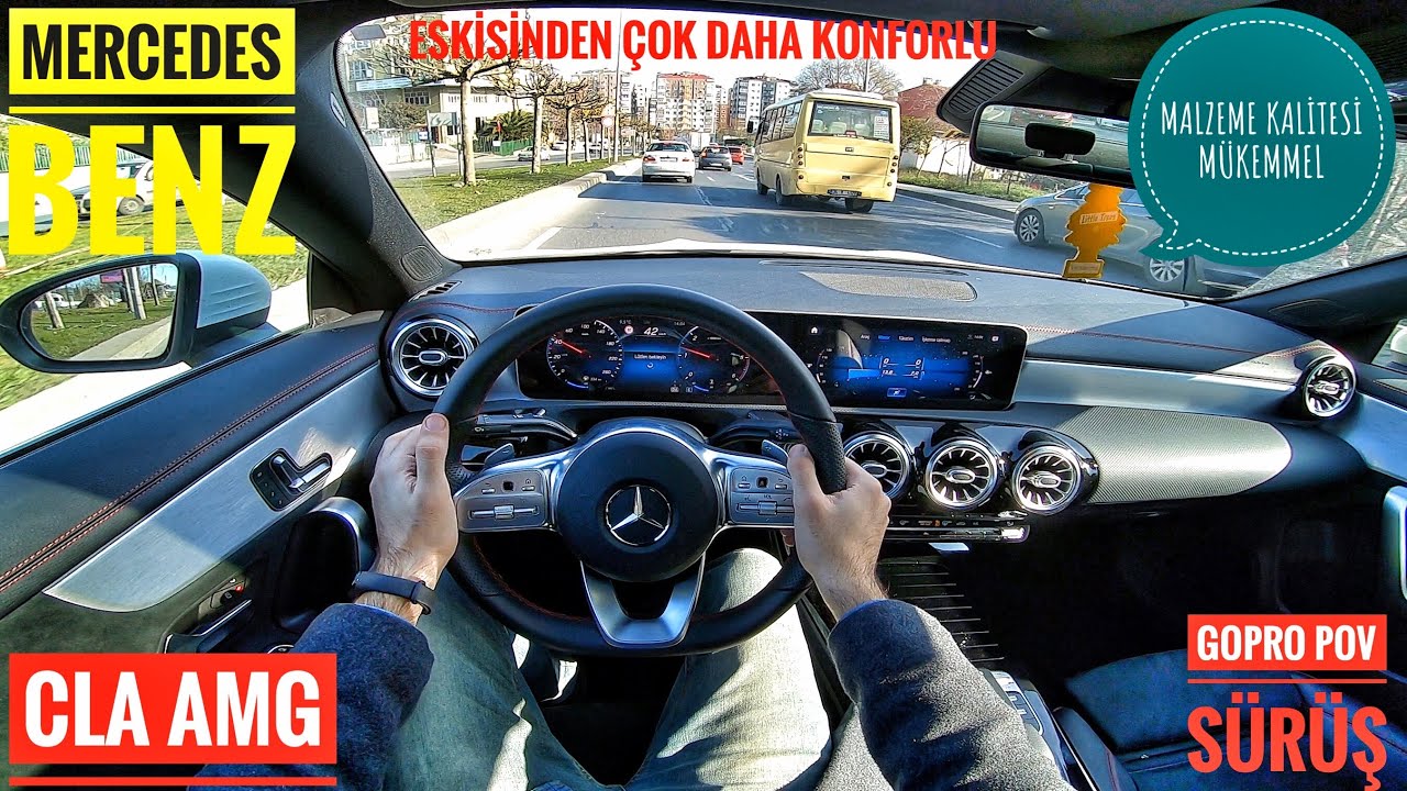 50 BİN DAHA VERİP A YERİNE CLA ALIR MISIN? | MERCEDES-BENZ CLA 180d 116HP | GOPRO POV SÜRÜŞ | REVİEW