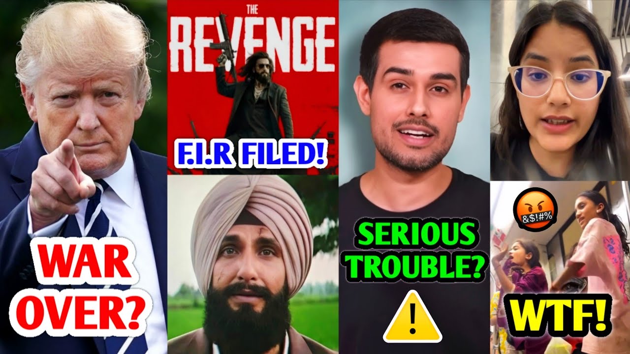 What Is WRONG With Them?! 😡 Dhruv Rathee in TROUBLE?, FIR Against Dhurandhar 2, USA Vs Iran News |