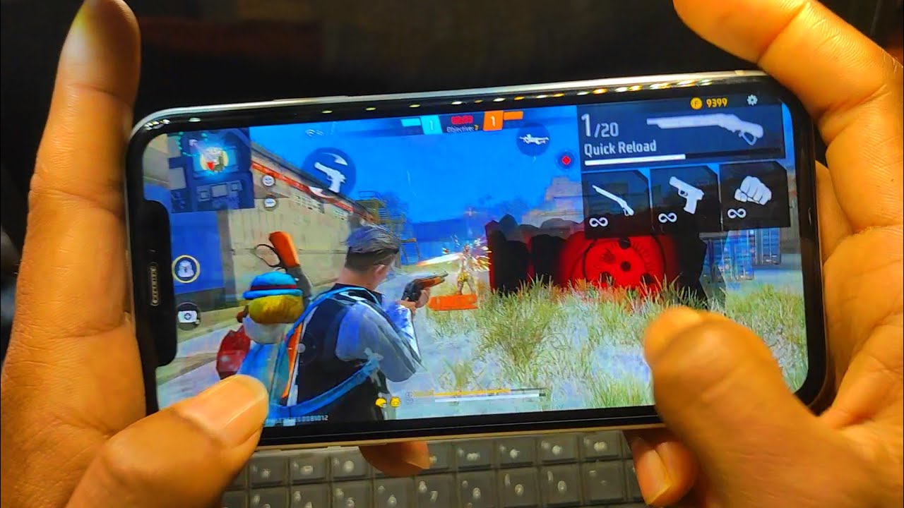 iPhone xr Battery Drain test During Play Garena Free Fire 🔥