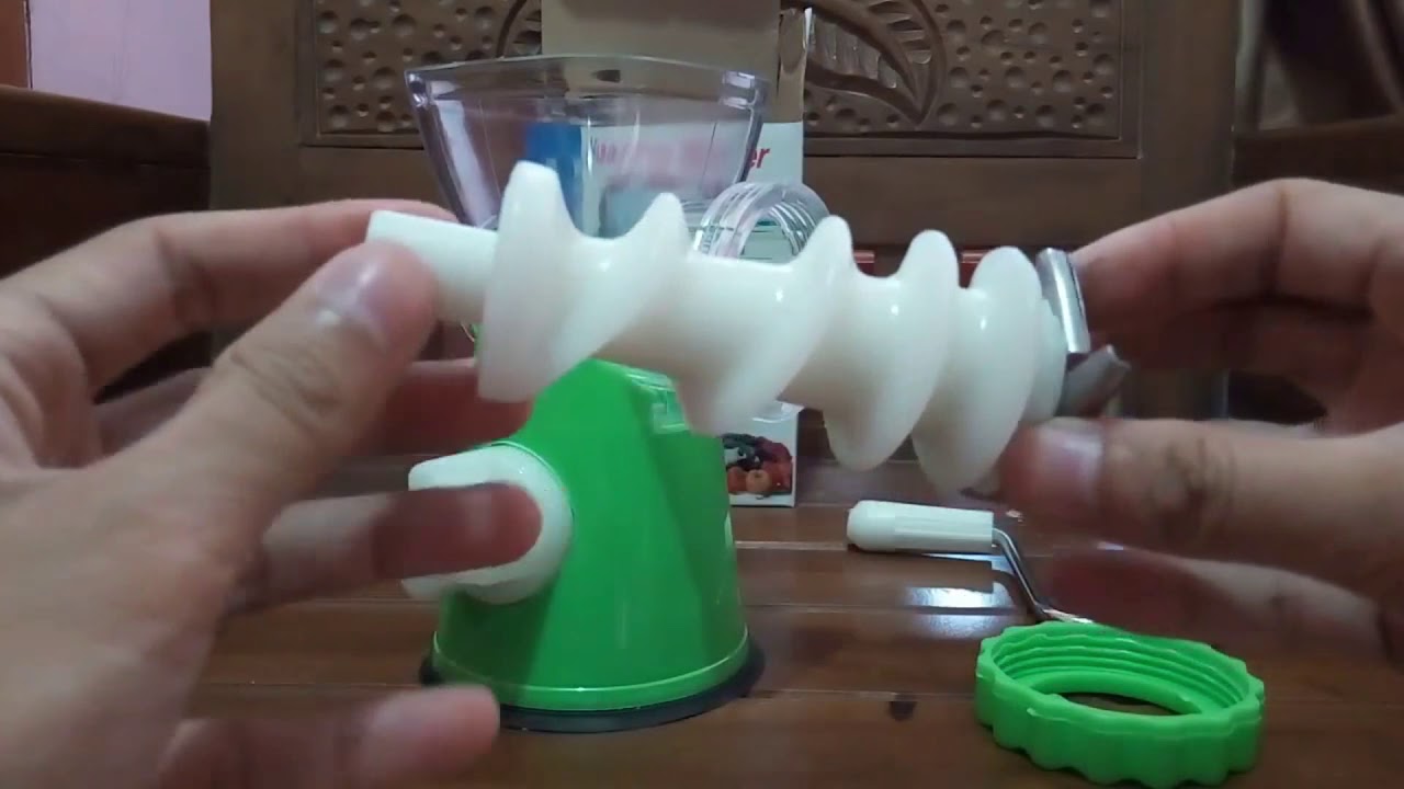 Unboxing Meat grinder manual - Penggiling daging manual  - Meat mincer