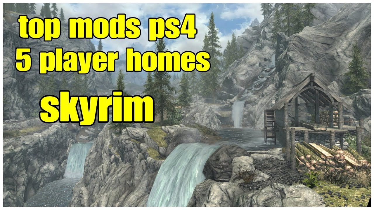 Top Mods SKYRIM 5 Player Homes PS4
