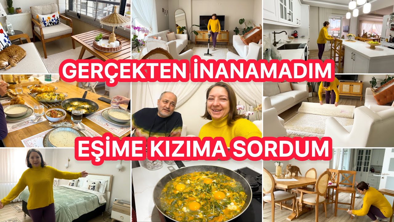 ŞOK EDEN CİNSTEN‼️EŞİME KIZIMA SORDUM‼️ÖYLE GÜZEL OLDU Kİ🤩SON ANDA FARKETTİM❓PLANLAR DEĞİŞTİ‼️