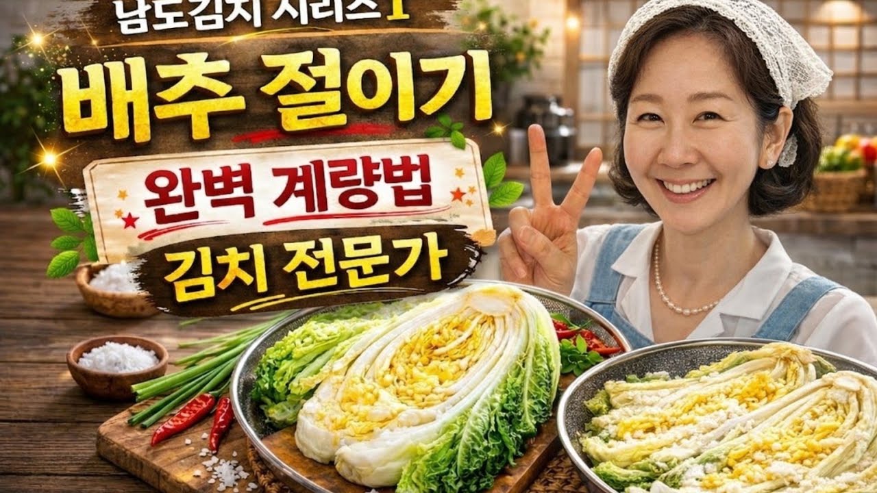 남도김치 시리즈1탄 : 김치 맛은 