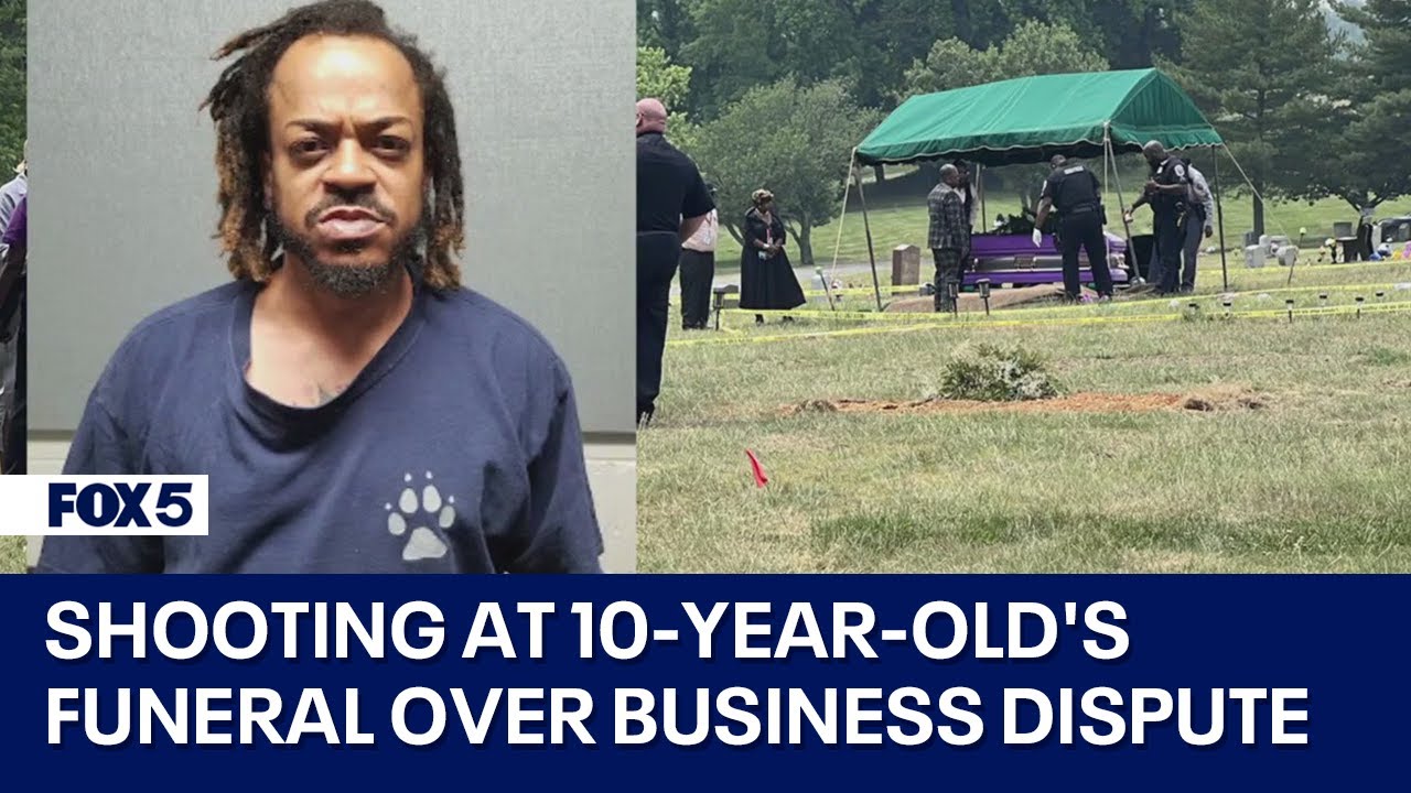 Shooting at 10-year-old's funeral started over business dispute