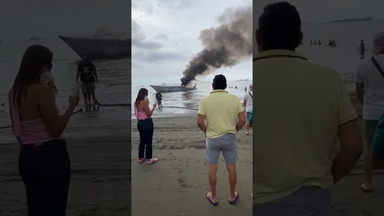 Huge Fire Destroys Multiple Fishing Boats at Ecuadorian Port