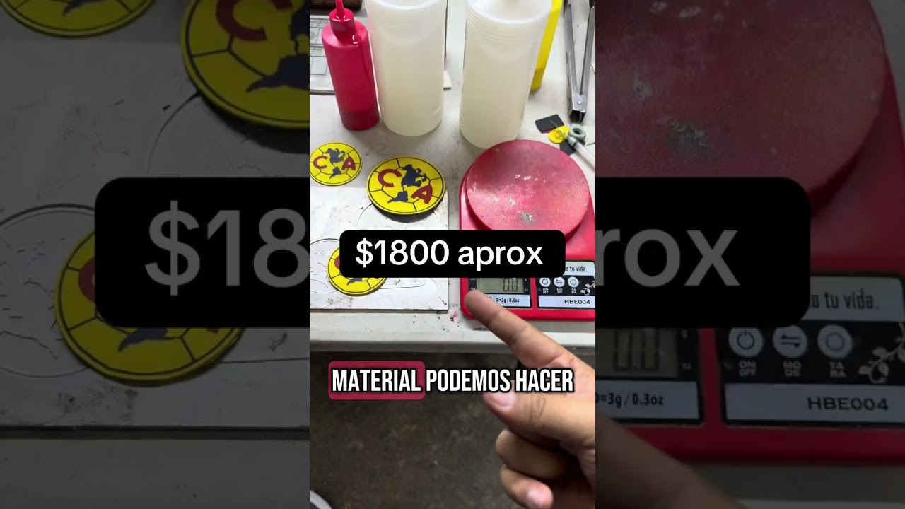 Cómo se fabrican los parches de Plastisol del América, o cualquier equipo de fútbol, y cuánto ganas￼