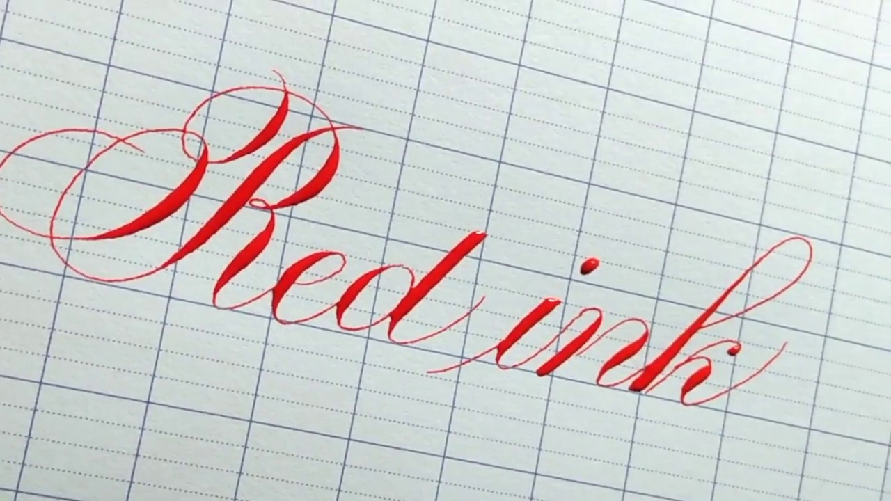 COPPERPLATE CALLIGRAPHY SCRIPT BY 14 YEARS OLD