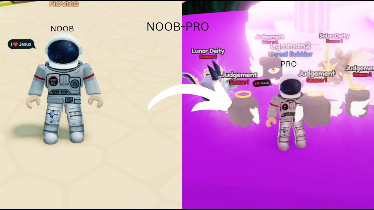 Noob-Pro Bubble gum simulator infinity ♾️