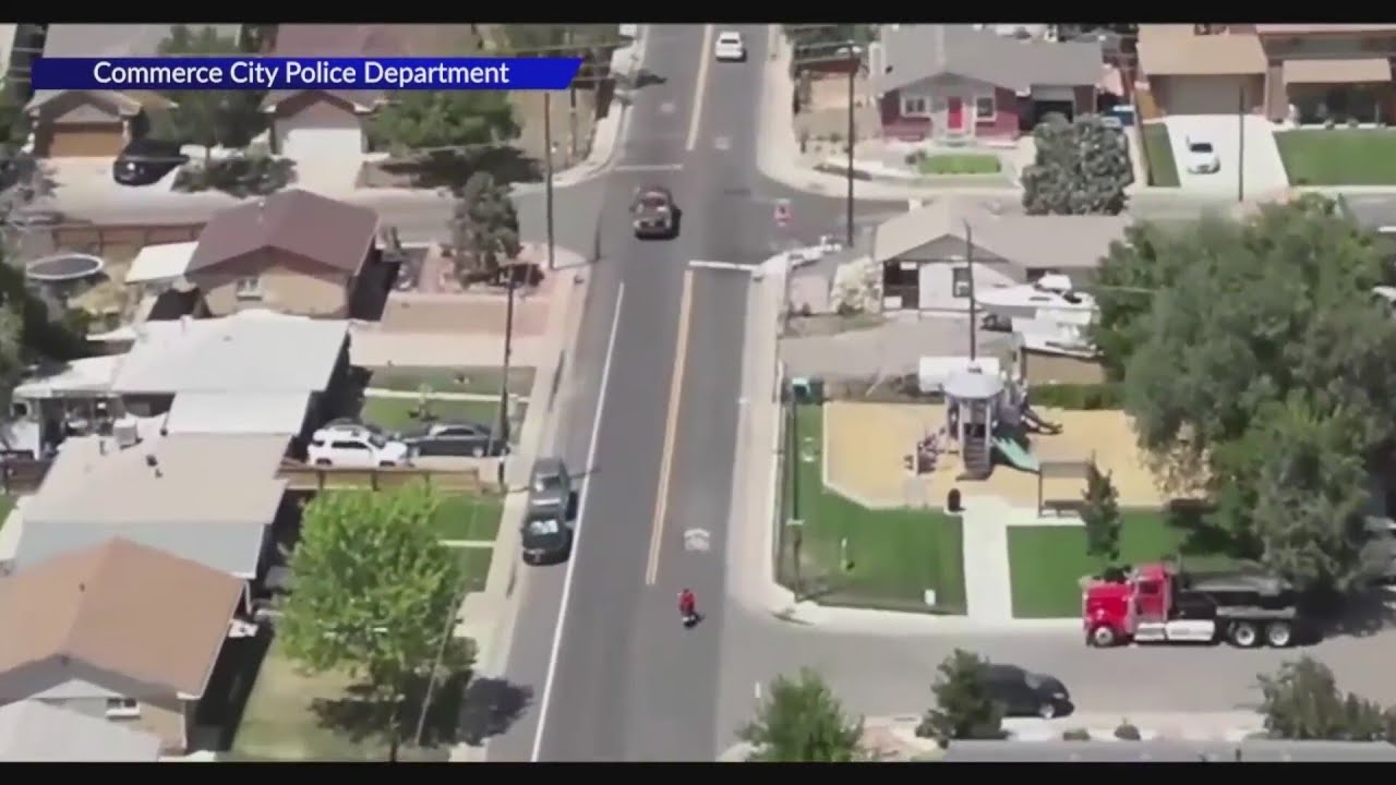 Police use drone to track and arrest wanted felon in Commerce City